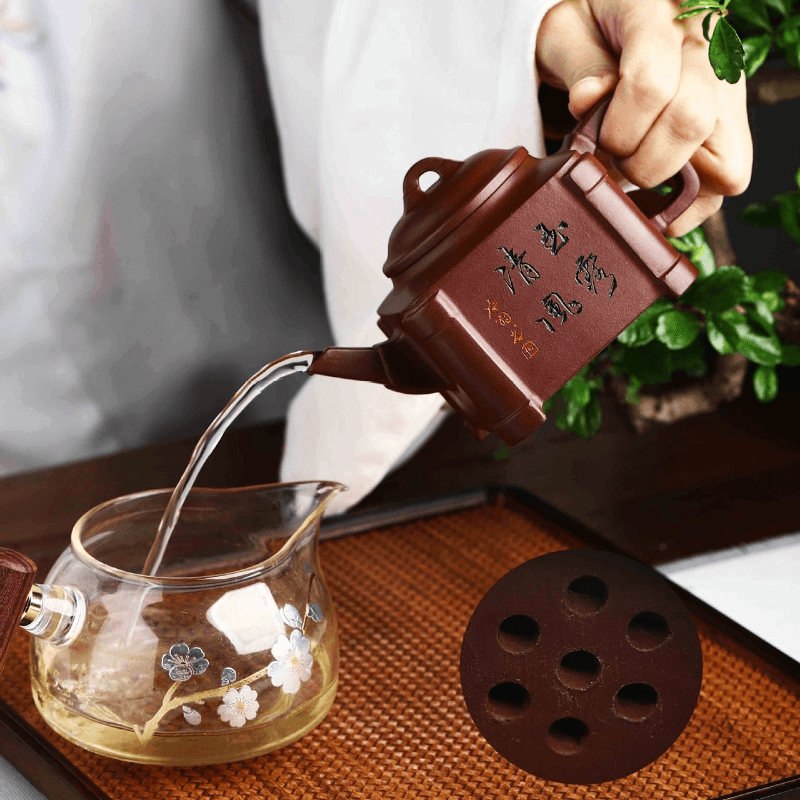 Full Handmade Yixing Zisha Teapot [Qingfeng Yulu] (Lao Zi Ni - 220ml) - YIQIN TEA HOUSE | yiqinteahouse.com | 200-300ml, full handmade zisha teapot, new arrival, teapot, teaware