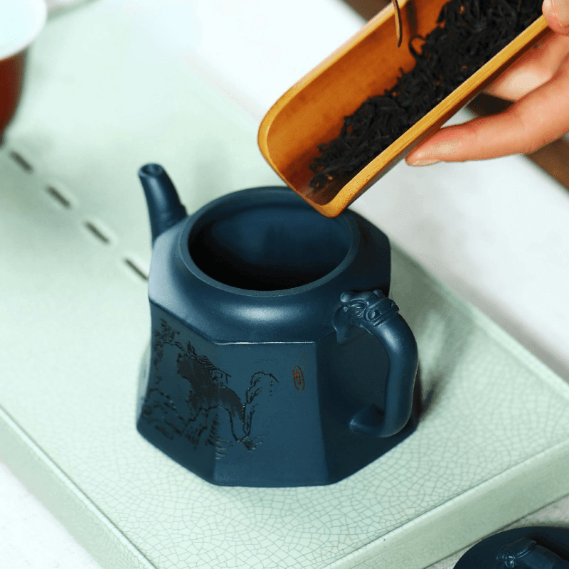 Full Handmade Yixing Zisha Teapot [Wei Er Bu Zheng] (Tian Qing Ni - 260ml) - YIQIN TEA HOUSE | yiqinteahouse.com | 200-300ml, full handmade zisha teapot, new arrival, teapot, teaware