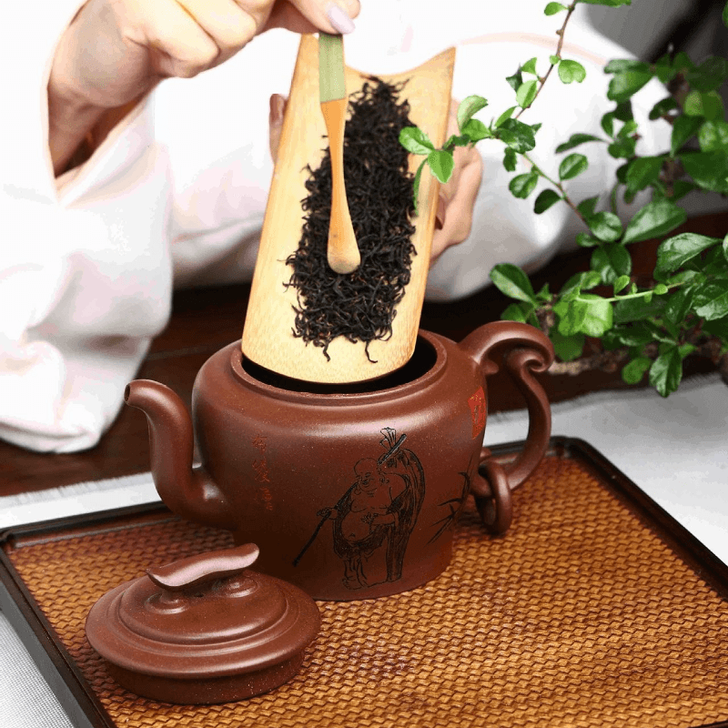 Full Handmade Yixing Zisha Teapot [Wengu Zhixin] (Di Cao Qing - 460ml) - YIQIN TEA HOUSE | yiqinteahouse.com | >300ml, full handmade zisha teapot, new arrival, teapot, teaware