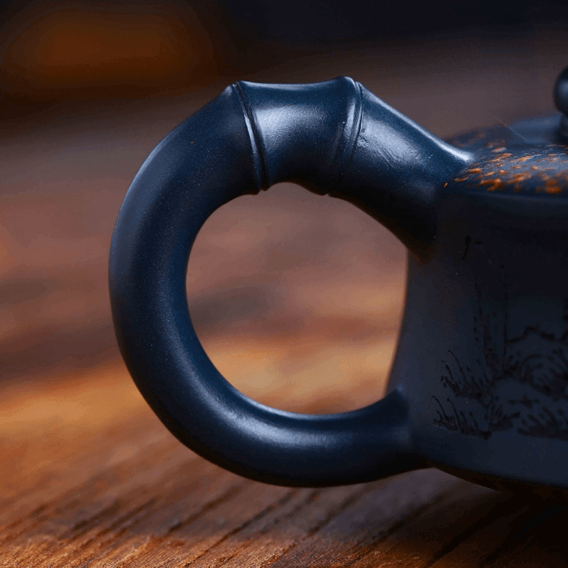 Full Handmade Yixing Zisha Teapot [Xiantao] (Tian Qing Ni - 350ml) - YIQIN TEA HOUSE | yiqinteahouse.com | >300ml, autopostr_instagram_69921, full handmade zisha teapot, new arrival, teapot, teaware