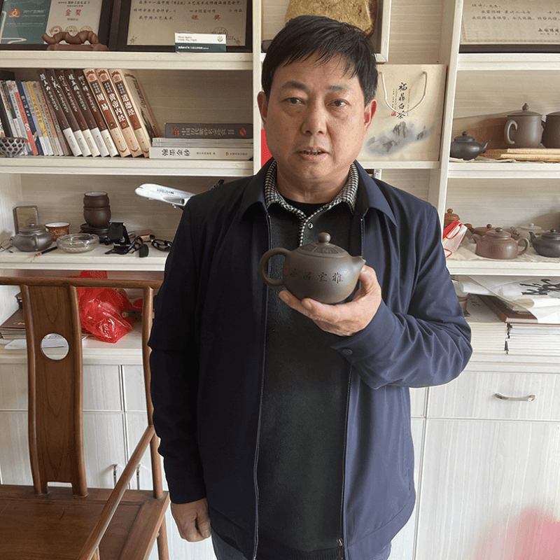 Full Handmade Yixing Zisha Teapot [Ya Shi Liu Xiang] (Zi Jia Ni - 300ml) - YIQIN TEA HOUSE | yiqinteahouse.com | 200-300ml, full handmade zisha teapot, new arrival, teapot, teaware