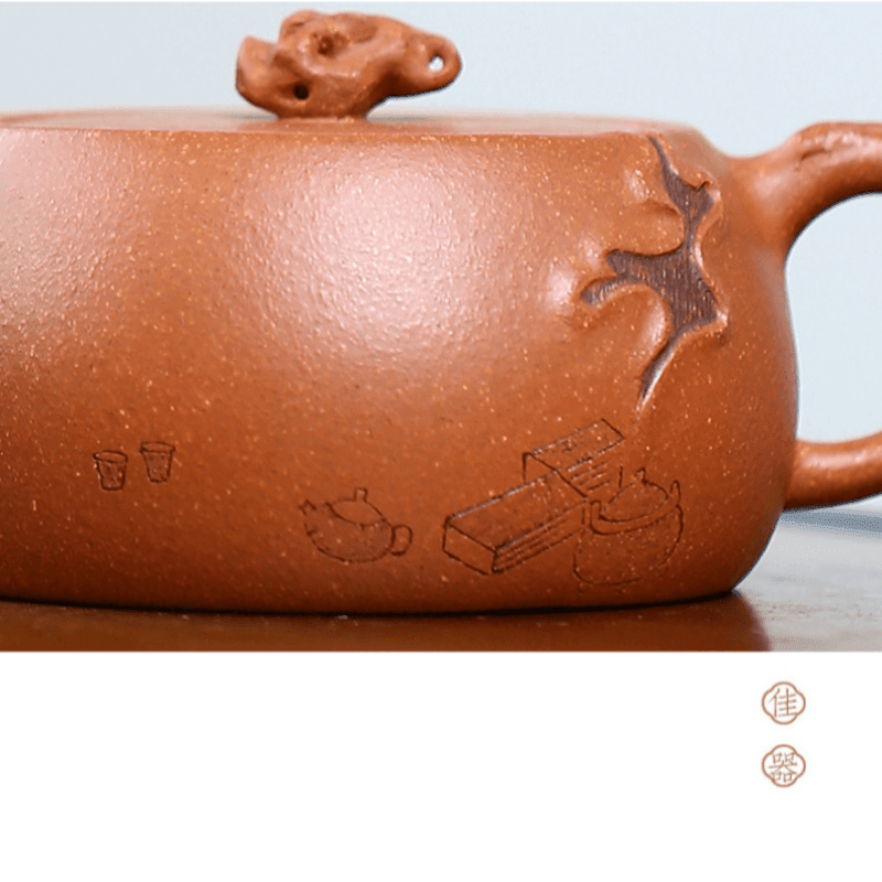 Full Handmade Yixing Zisha Teapot [You Qu] (Jiang Po Ni - 160ml) - YIQIN TEA HOUSE | yiqinteahouse.com | <200ml, autopostr_instagram_69921, full handmade zisha teapot, teapot, teaware