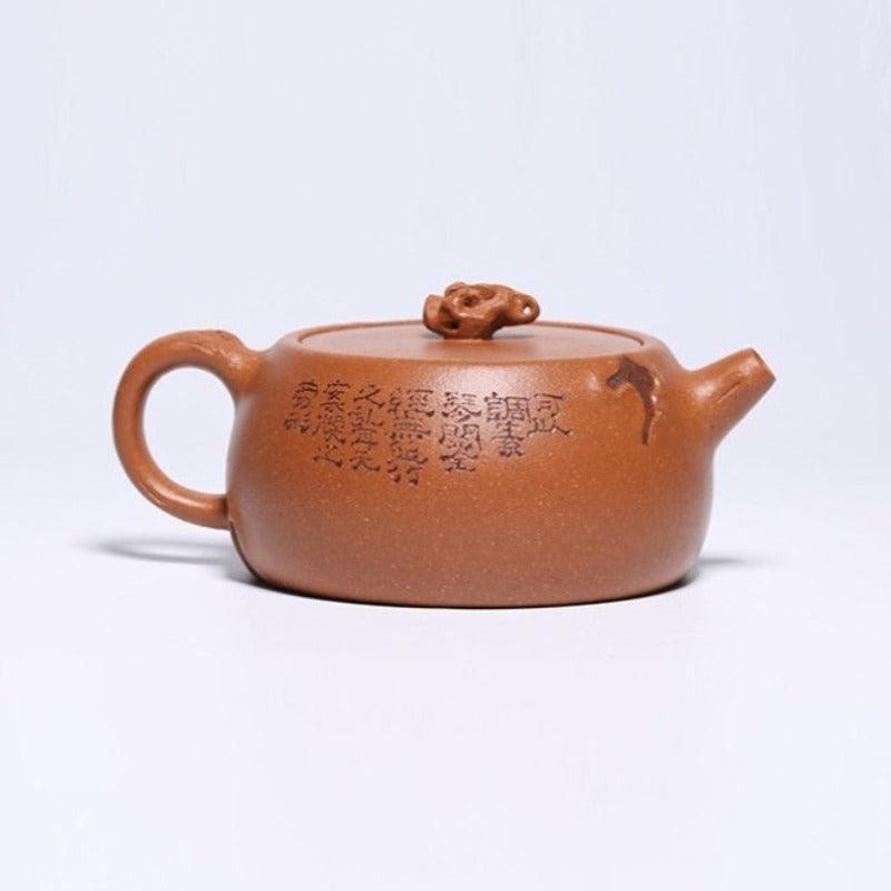 Full Handmade Yixing Zisha Teapot [You Qu] (Jiang Po Ni - 160ml) - YIQIN TEA HOUSE | yiqinteahouse.com | <200ml, autopostr_instagram_69921, full handmade zisha teapot, teapot, teaware