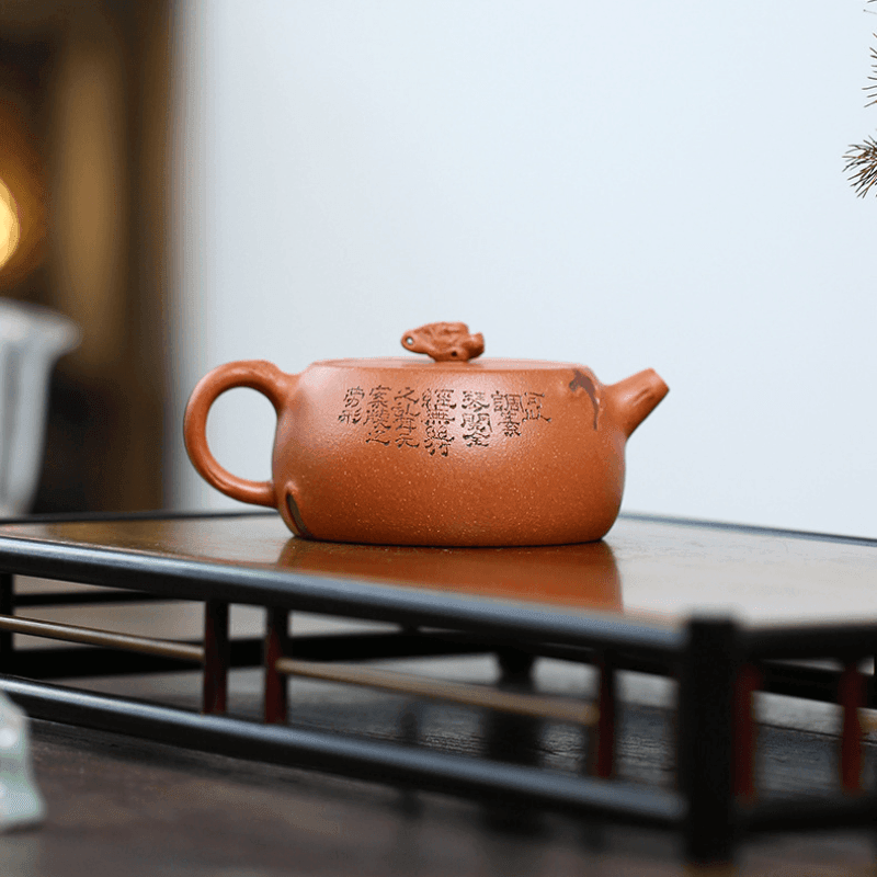 Full Handmade Yixing Zisha Teapot [You Qu] (Jiang Po Ni - 160ml) - YIQIN TEA HOUSE | yiqinteahouse.com | <200ml, autopostr_instagram_69921, full handmade zisha teapot, teapot, teaware