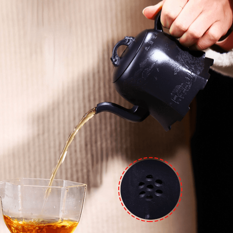 Full Handmade Yixing Zisha Teapot [Yu Bi Cheng Shui] (Shi Huang - 290ml) - YIQIN TEA HOUSE | yiqinteahouse.com | 200-300ml, autopostr_instagram_69921, full handmade zisha teapot, new arrival, teapot, teaware