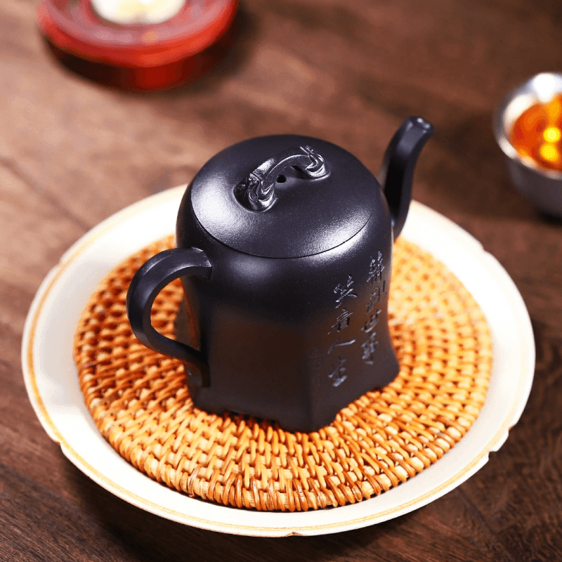 Full Handmade Yixing Zisha Teapot [Yu Bi Cheng Shui] (Shi Huang - 290ml) - YIQIN TEA HOUSE | yiqinteahouse.com | 200-300ml, autopostr_instagram_69921, full handmade zisha teapot, new arrival, teapot, teaware