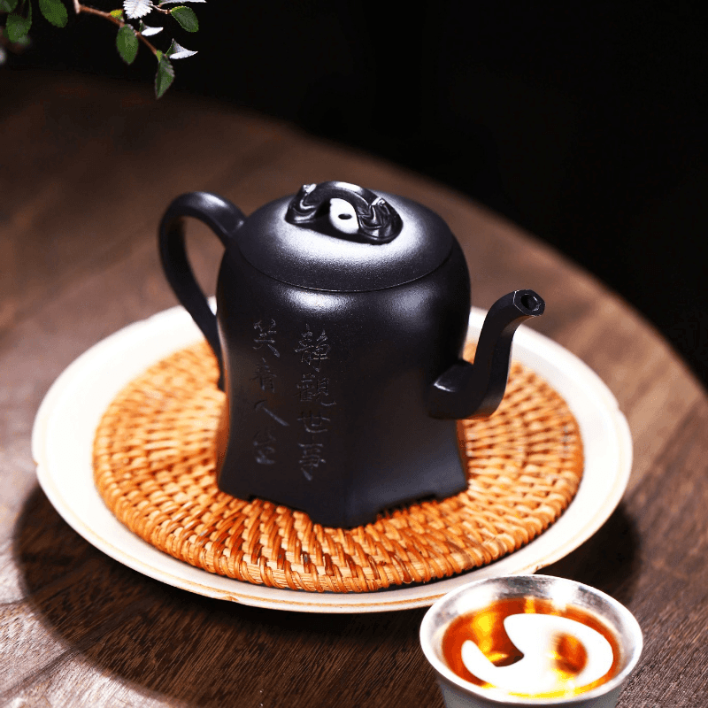 Full Handmade Yixing Zisha Teapot [Yu Bi Cheng Shui] (Shi Huang - 290ml) - YIQIN TEA HOUSE | yiqinteahouse.com | 200-300ml, autopostr_instagram_69921, full handmade zisha teapot, new arrival, teapot, teaware