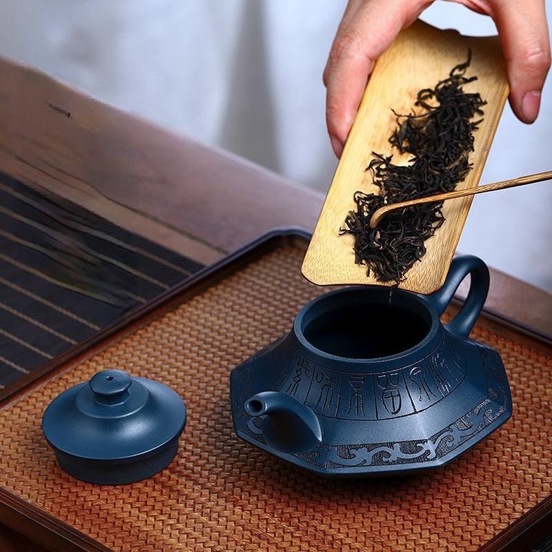 Full Handmade Yixing Zisha Teapot [Yun Lu Zhi Chun] (Tian Qing Ni - 260ml) - YIQIN TEA HOUSE | yiqinteahouse.com | 200-300ml, full handmade zisha teapot, new arrival, teapot, teaware