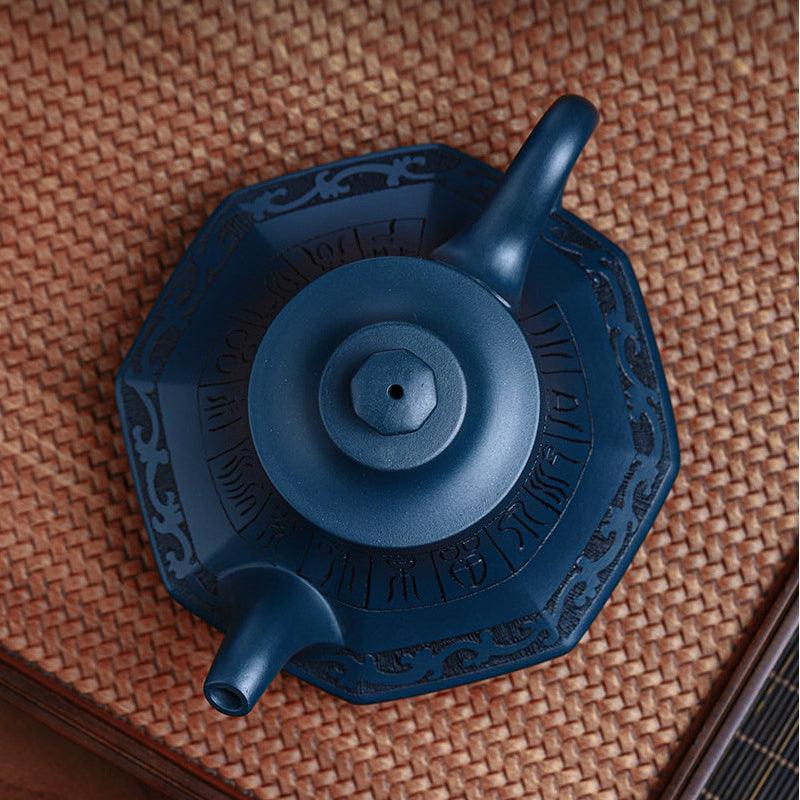 Full Handmade Yixing Zisha Teapot [Yun Lu Zhi Chun] (Tian Qing Ni - 260ml) - YIQIN TEA HOUSE | yiqinteahouse.com | 200-300ml, full handmade zisha teapot, new arrival, teapot, teaware