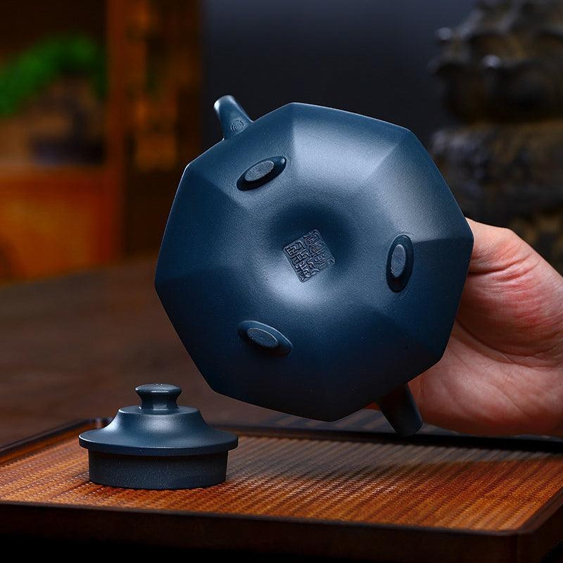 Full Handmade Yixing Zisha Teapot [Yun Lu Zhi Chun] (Tian Qing Ni - 260ml) - YIQIN TEA HOUSE | yiqinteahouse.com | 200-300ml, full handmade zisha teapot, new arrival, teapot, teaware