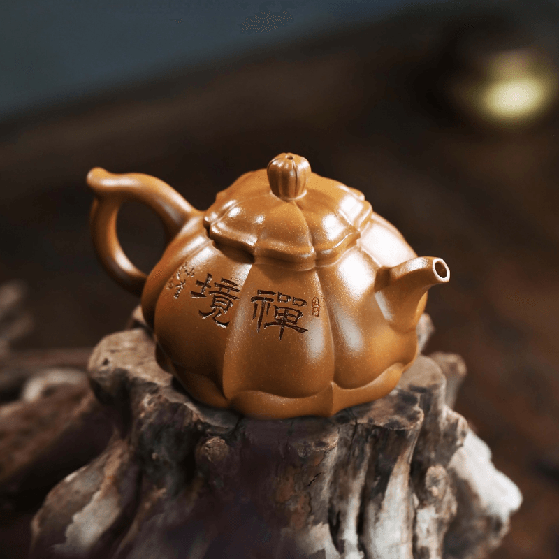 Full Handmade Yixing Zisha Teapot [Zen] (Lao Duan Ni - 260ml) - YIQIN TEA HOUSE | yiqinteahouse.com | 200-300ml, full handmade zisha teapot, new arrival, teapot, teaware