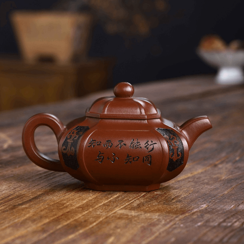 Full Handmade Yixing Zisha Teapot [Zhi Xing He Yi] (Di Cao Qing - 360ml) - YIQIN TEA HOUSE | yiqinteahouse.com | >300ml, full handmade zisha teapot, new arrival, teapot, teaware