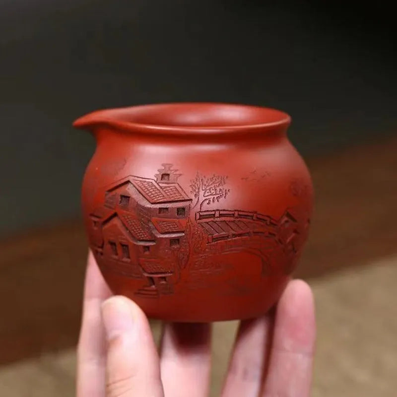 Handmade Yixing Zisha Fair Cup [Yi Jiangnan] 230ml - YIQIN TEA HOUSE | yiqinteahouse.com | fair cup, new arrival, teaware