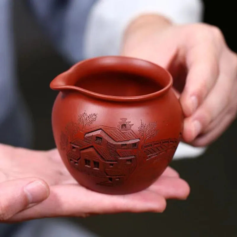 Handmade Yixing Zisha Fair Cup [Yi Jiangnan] 230ml - YIQIN TEA HOUSE | yiqinteahouse.com | fair cup, new arrival, teaware