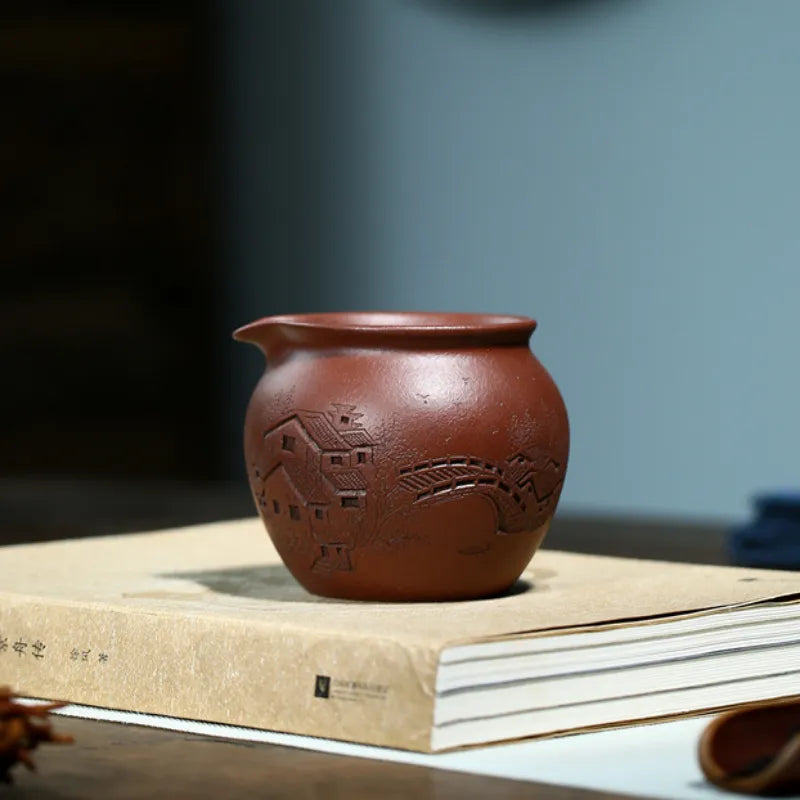 Handmade Yixing Zisha Fair Cup [Yi Jiangnan] 230ml - YIQIN TEA HOUSE | yiqinteahouse.com | fair cup, new arrival, teaware