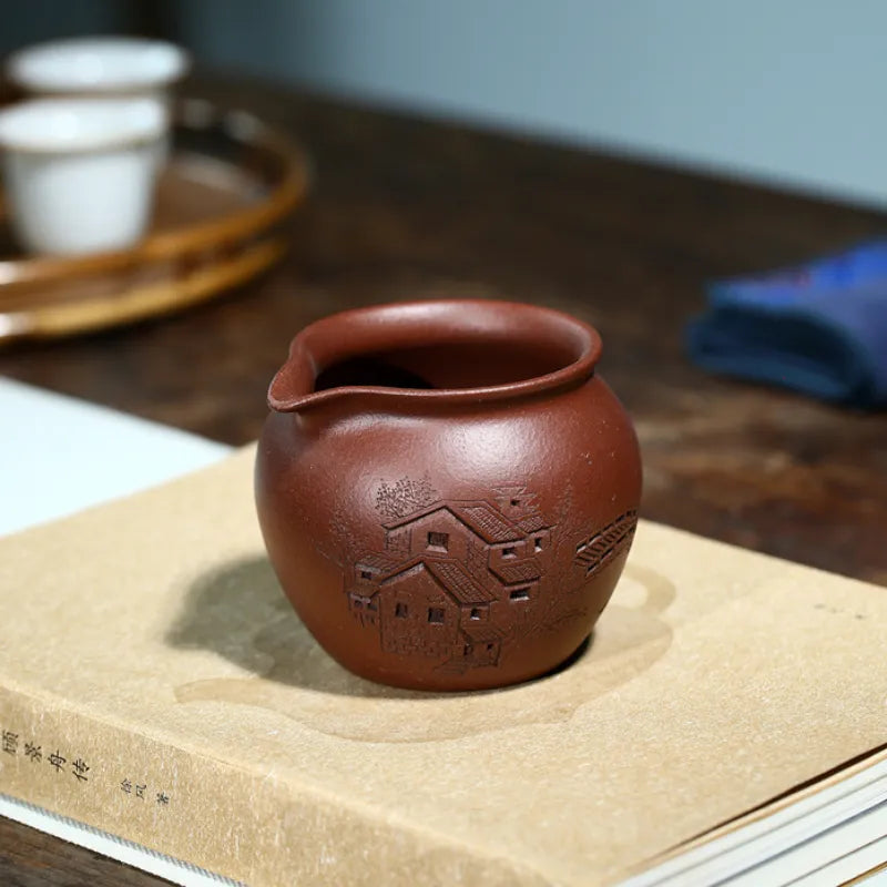 Handmade Yixing Zisha Fair Cup [Yi Jiangnan] 230ml - YIQIN TEA HOUSE | yiqinteahouse.com | fair cup, new arrival, teaware