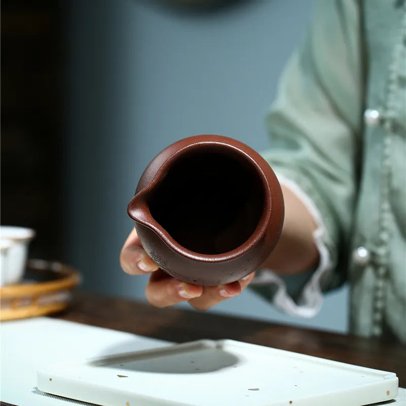 Handmade Yixing Zisha Fair Cup [Yi Jiangnan] 230ml - YIQIN TEA HOUSE | yiqinteahouse.com | fair cup, new arrival, teaware