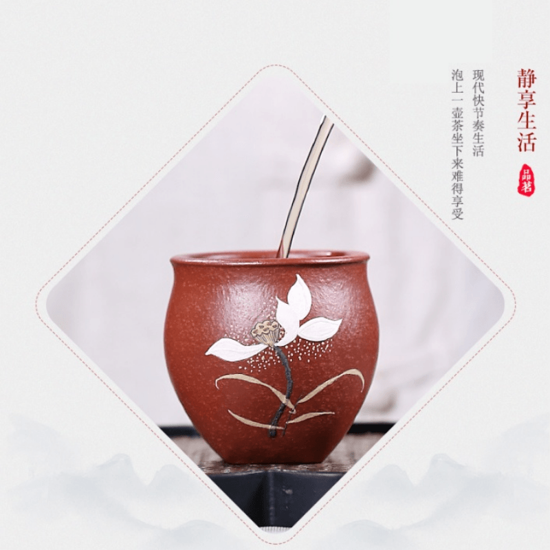 Handmade Yixing Zisha Master Tea Cup [Xi Ke] Gift Set - YIQIN TEA HOUSE | yiqinteahouse.com | tea cup, teaware