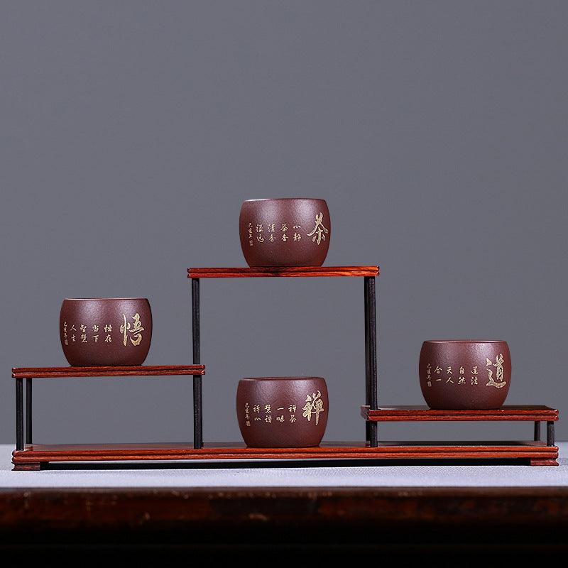 Handmade Yixing Zisha Tea Cup [Zen Tea] Gfit Set - YIQIN TEA HOUSE | yiqinteahouse.com | tea cup, teaware