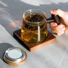 將圖片載入圖庫檢視器 Mountain/Snow Mountain Glass Tea Mug | 观山/雪山玻璃茶水分离泡茶杯 - YIQIN TEA HOUSE 一沁茶舍  |  yiqinteahouse.com
