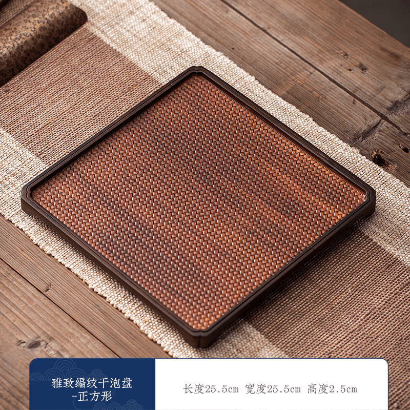 Retro Bamboo Tea Tray - YIQIN TEA HOUSE | yiqinteahouse.com | new arrival, tea tray, teaware