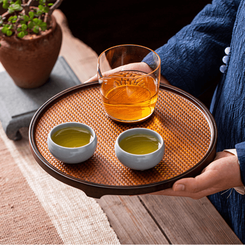 Retro Bamboo Tea Tray - YIQIN TEA HOUSE | yiqinteahouse.com | new arrival, tea tray, teaware