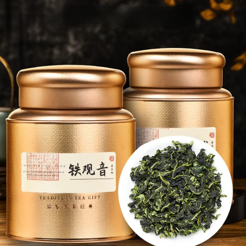 [Tie Guan Yin] Strong Flora Aroma Oolong Tea Gift Set 250/500g - YIQIN TEA HOUSE | yiqinteahouse.com | oolong tea, tea, tie guan yin