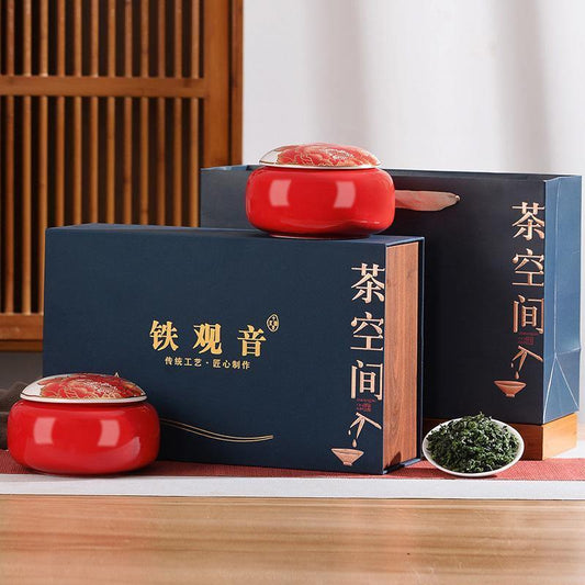 [Tie Guan Yin] Strong Flora Fragrance Gift Box Set 180g - YIQIN TEA HOUSE | yiqinteahouse.com | gift, oolong tea, tea, tie guan yin