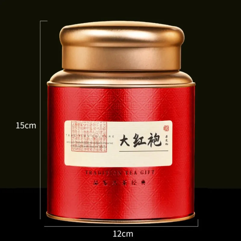 Wuyi [Da Hong Pao] Strong Aroma Oolong Tea Canned Gift Set 360g - YIQIN TEA HOUSE | yiqinteahouse.com | da hong pao, oolong tea, tea