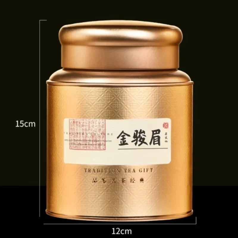 Wuyi [Jin Jun Mei] Flora Aroma Black Tea Canned Gift Set 250/500g - YIQIN TEA HOUSE | yiqinteahouse.com | black tea, jin jun mei, tea