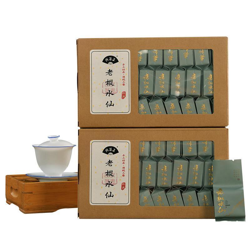 [Wuyi Narcissus] Gift Box Set | 武夷岩茶 [老枞水仙] 茶叶礼盒装 500g - YIQIN TEA HOUSE 一沁茶舍 | yiqinteahouse.com