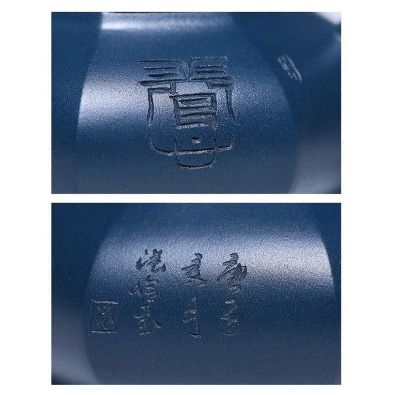 Yixing Purple Clay Teapot [Bafang Baoling] | 宜兴紫砂壶 原矿天青泥 [八方宝菱] - YIQIN TEA HOUSE 一沁茶舍  |  yiqinteahouse.com