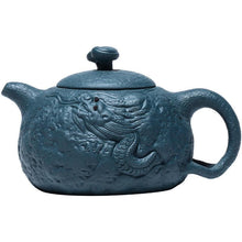 将图片加载到图库查看器，Yixing Purple Clay Teapot [Long Gongchun] | 宜兴紫砂壶 原矿绿泥 [龙供春] - YIQIN TEA HOUSE 一沁茶舍 | yiqinteahouse.com
