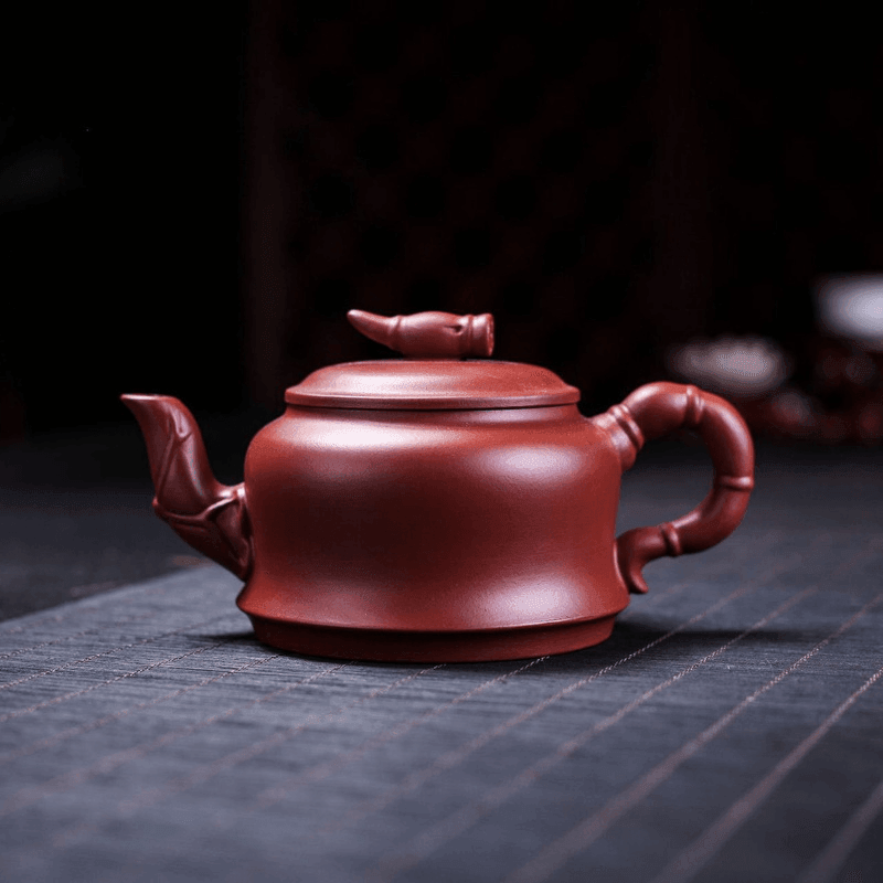 Yixing Purple Clay Teapot [Lucky Always] | 宜兴紫砂壶 原矿大红袍 [好运连连] - YIQIN TEA HOUSE 一沁茶舍  |  yiqinteahouse.com