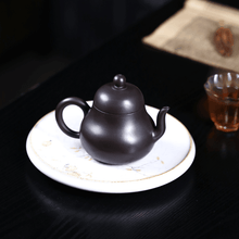 Load image into Gallery viewer, Yixing Purple Clay Teapot [Si Ting] | 宜兴紫砂壶 原矿黑泥 [思婷] - YIQIN TEA HOUSE 一沁茶舍  |  yiqinteahouse.com
