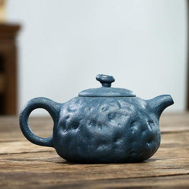 Yixing Purple Clay Teapot [Spring Dragon Turtle] | 宜兴紫砂壶 原矿绿泥 [龙龟供春] - YIQIN TEA HOUSE 一沁茶舍 | yiqinteahouse.com