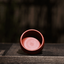 Load image into Gallery viewer, Yixing Purple Clay (Zisha) Tea Cup | 宜兴紫砂品茗杯 原矿紫泥/大红袍/朱泥 40ml - YIQIN TEA HOUSE 一沁茶舍  |  yiqinteahouse.com
