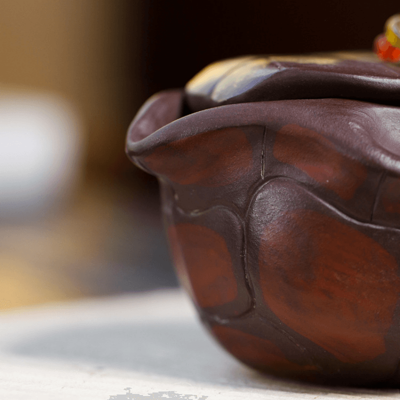 Yixing Zisha Hand-Grab Pot / Teapot [Wealthy] (Zi Ni - 300ml) - YIQIN TEA HOUSE | yiqinteahouse.com | 200-300ml, gaiwan, new arrival, teapot, teaware, zisha teapot