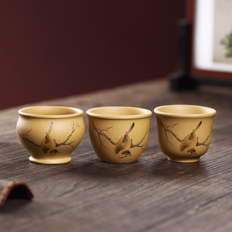 Yixing Zisha Master Tea Cup 150ml / Fair Cup 220ml [Xi Shang Mei Shao] - YIQIN TEA HOUSE | yiqinteahouse.com | new arrival, tea cup, teaware