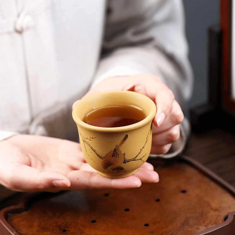 Yixing Zisha Master Tea Cup 150ml / Fair Cup 220ml [Xi Shang Mei Shao] - YIQIN TEA HOUSE | yiqinteahouse.com | new arrival, tea cup, teaware