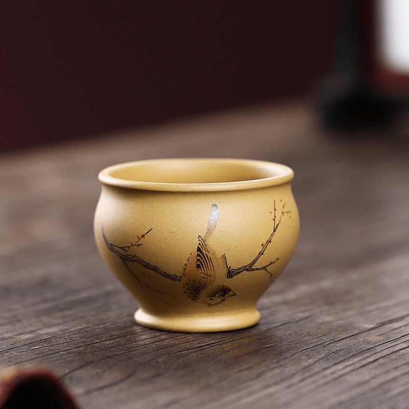 Yixing Zisha Master Tea Cup 150ml / Fair Cup 220ml [Xi Shang Mei Shao] - YIQIN TEA HOUSE | yiqinteahouse.com | new arrival, tea cup, teaware