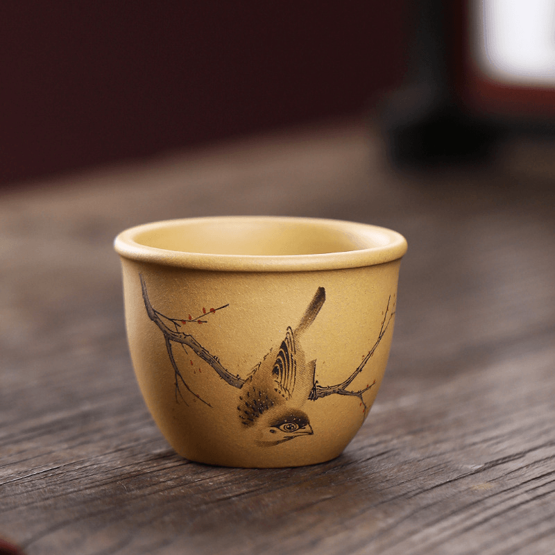 Yixing Zisha Master Tea Cup 150ml / Fair Cup 220ml [Xi Shang Mei Shao] - YIQIN TEA HOUSE | yiqinteahouse.com | new arrival, tea cup, teaware