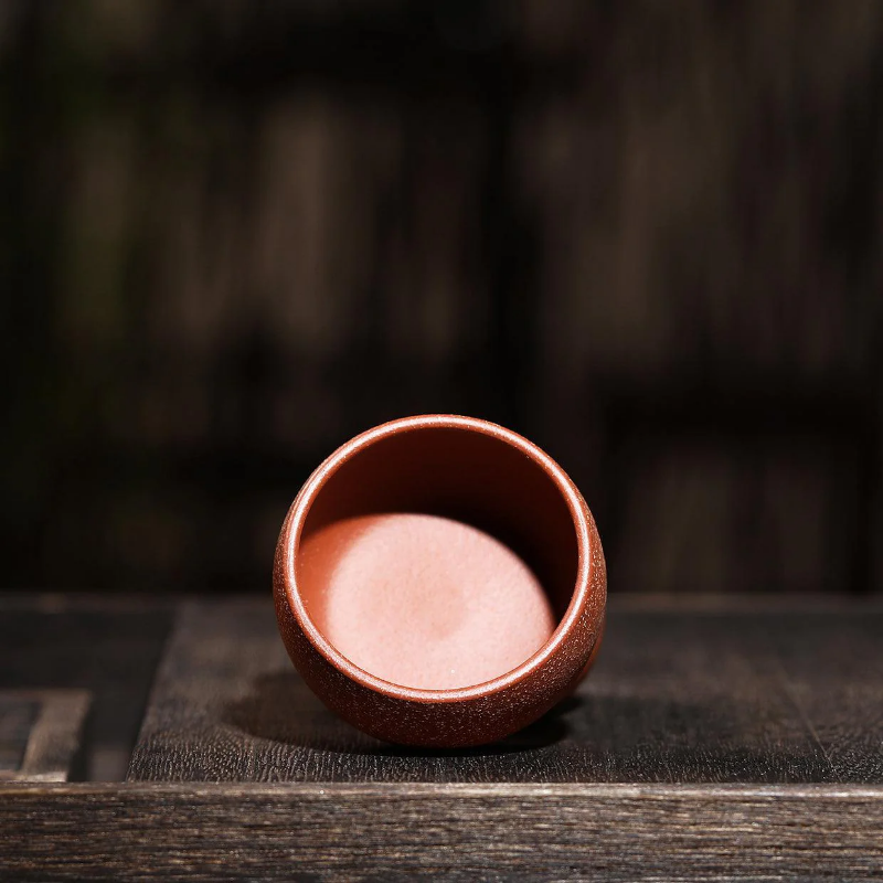 Yixing Zisha Tea Cup [Hei Jin Sha / Long Xue Sha] 40ml - YIQIN TEA HOUSE | yiqinteahouse.com | tea cup, teaware