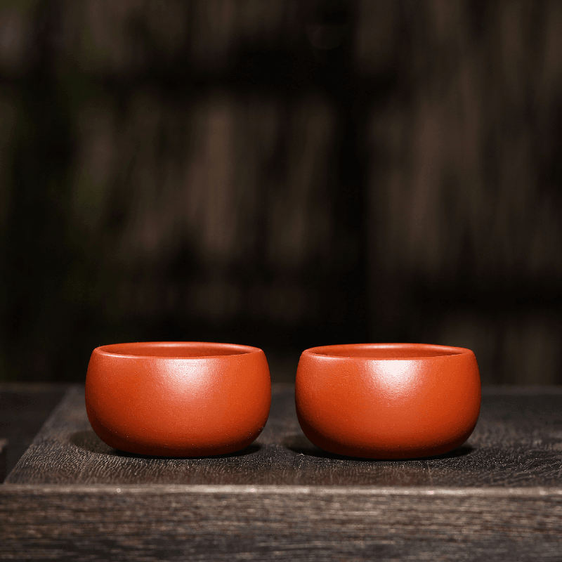 Yixing Zisha Tea Cup [Zi Ni / Dahongpao / Zhu Ni] 50ml - YIQIN TEA HOUSE | yiqinteahouse.com | tea cup, teaware