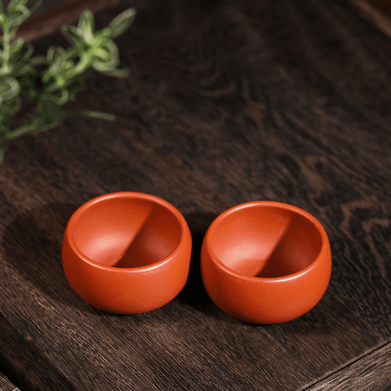 Yixing Zisha Tea Cup [Zi Ni / Dahongpao / Zhu Ni] 50ml - YIQIN TEA HOUSE | yiqinteahouse.com | tea cup, teaware