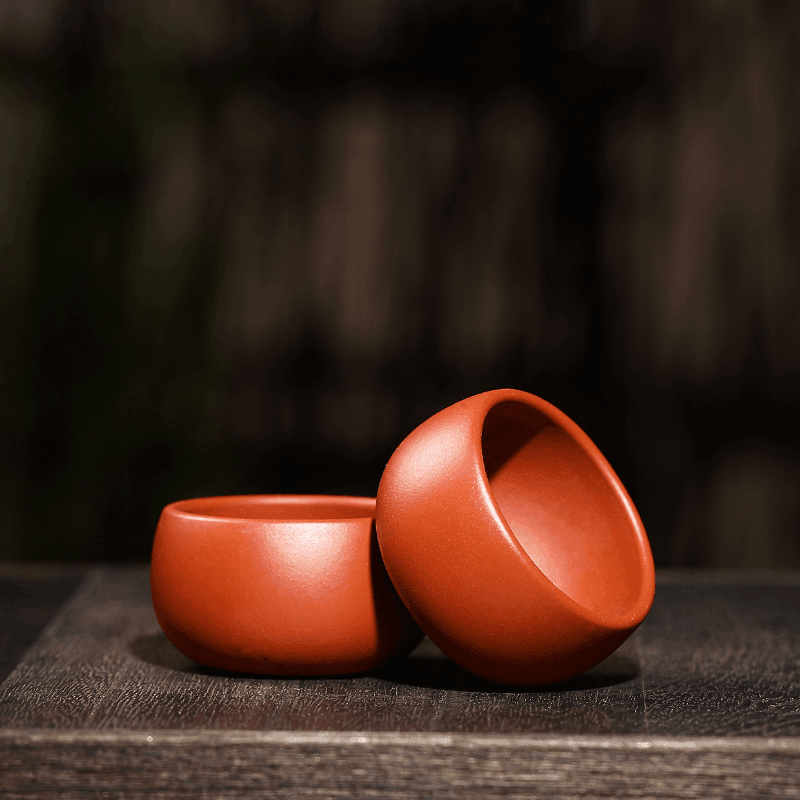 Yixing Zisha Tea Cup [Zi Ni / Dahongpao / Zhu Ni] 50ml - YIQIN TEA HOUSE | yiqinteahouse.com | tea cup, teaware