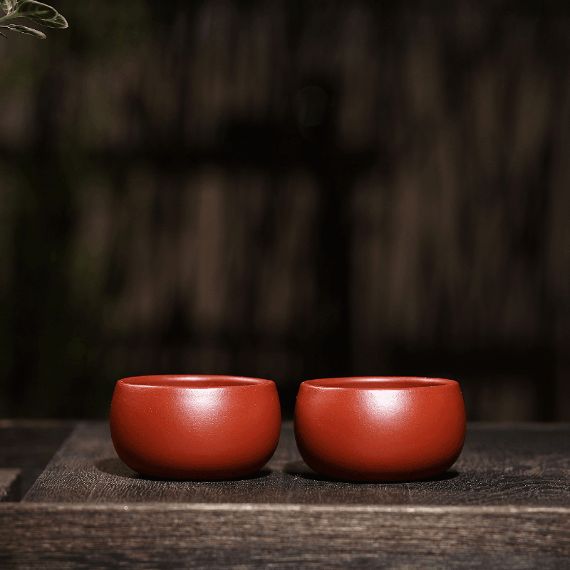 Yixing Zisha Tea Cup [Zi Ni / Dahongpao / Zhu Ni] 50ml - YIQIN TEA HOUSE | yiqinteahouse.com | tea cup, teaware