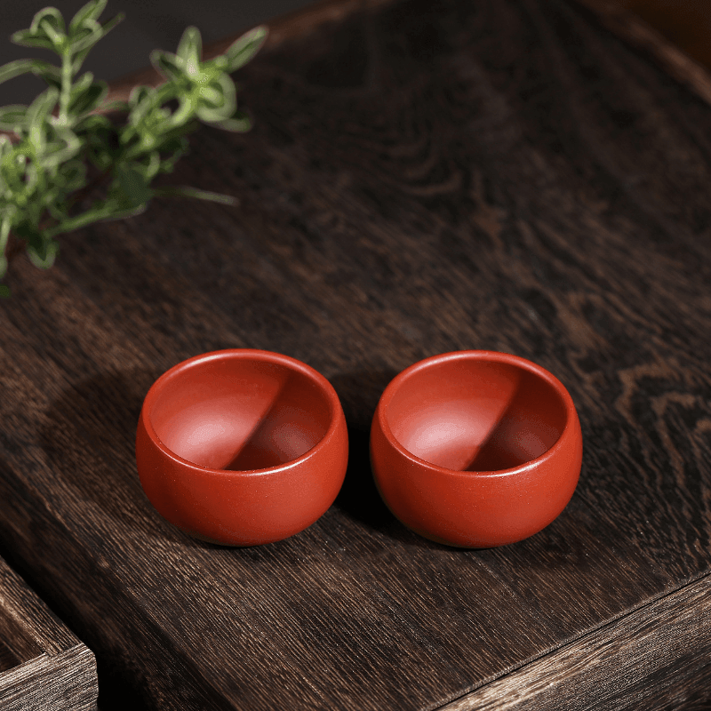 Yixing Zisha Tea Cup [Zi Ni / Dahongpao / Zhu Ni] 50ml - YIQIN TEA HOUSE | yiqinteahouse.com | tea cup, teaware