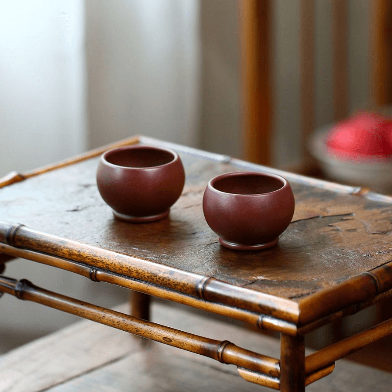 Yixing Zisha Tea Cup [Zi Zhu Ni 60ml] - YIQIN TEA HOUSE | yiqinteahouse.com | tea cup, teaware