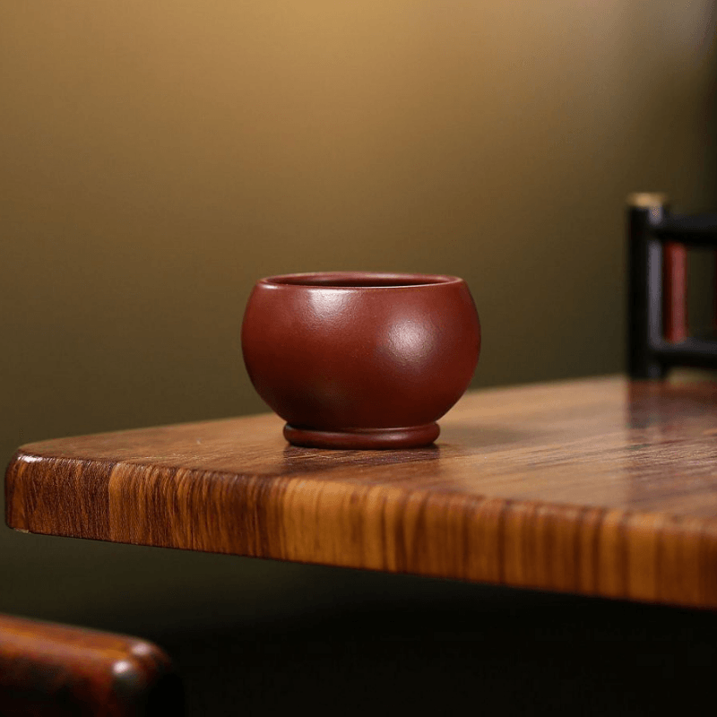 Yixing Zisha Tea Cup [Zi Zhu Ni 60ml] - YIQIN TEA HOUSE | yiqinteahouse.com | tea cup, teaware